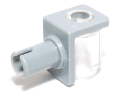 Minifigure Neck Bracket with Technic Pin