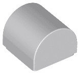 Slope, Curved 1 x 1 x 2/3 Double