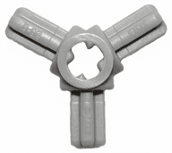 Technic, Axle Connector Hub with 3 Axles