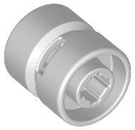 Wheel 11mm D. x 12mm, Hole Notched for Wheels Holder Pin