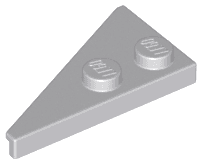 Wedge, Plate 4 x 2 Right, Pointed
