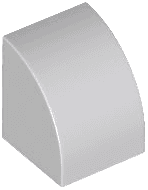 Slope, Curved 1 x 1