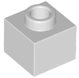 Brick, Modified 1 x 1 x 2/3 with Open Stud