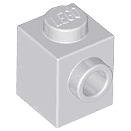 Brick, Modified 1 x 1 with Stud on Side