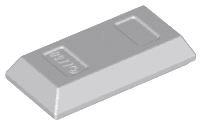 Minifigure, Utensil Ingot 1 x 2
