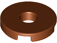 Tile, Round 2 x 2 with Hole