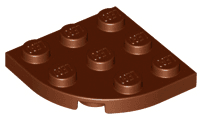 Plate, Round Corner 3 x 3