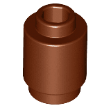 Brick, Round  1 x 1