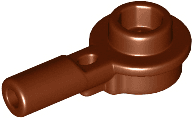 Bar   1L with 1 x 1 Round Plate with Hollow Stud
