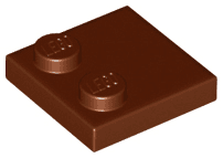 Tile, Modified 2 x 2 with Studs on Edge