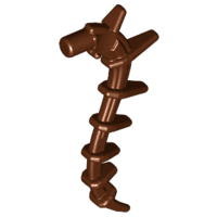 Plant Vine Seaweed / Appendage Spiked / Bionicle Spine - Flexible Rubber