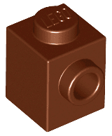 Brick, Modified 1 x 1 with Stud on Side
