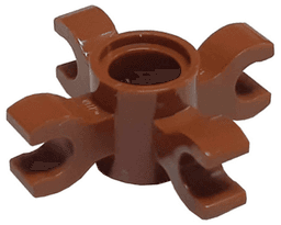 Technic, Pin Connector Round with 4 Clips (Horizontal Grip)