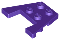 Wedge, Plate 3 x 4 with Stud Notches