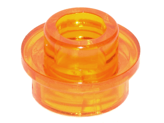 Plate, Round 1 x 1 with Open Stud