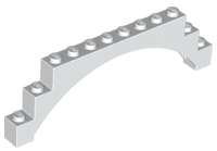 Arch 1 x 12 x 3 Raised Arch with 5 Cross Supports