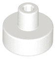 Tile, Round 1 x 1 with Bar and Small Pin Hole