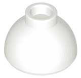 Brick, Round 1 1/2 x 1 1/2 x 2/3 Dome Top