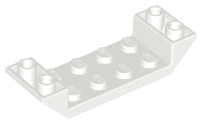 Slope, Inverted 45 6 x 2 Double with 2 x 4 Cutout