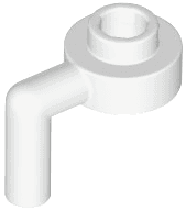 Plate, Round 1 x 1 Open Stud with Bar Arm Down