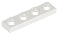 Plate 1 x 4