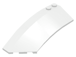 Wedge 8 x 3 x 2 Open Left