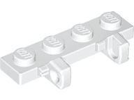 Hinge Plate 1 x 4 Locking Dual 1 Finger on Side