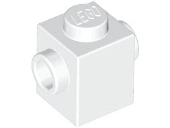 Brick, Modified 1 x 1 with Studs on 2 Sides, Opposite
