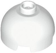Brick, Round 2 x 2 Dome Top