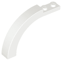 Arch 1 x 6 x 3 1/3 Curved Top