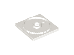 Turntable 4 x 4 Square Base, Locking