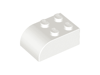 Slope, Curved 3 x 2 with 4 Studs