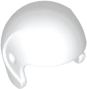 Minifigure, Headgear Helmet Sports / Flight