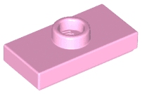 Plate, Modified 1 x 2 with 1 Stud with Groove and Bottom Stud Holder (Jumper)