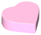 Tile, Round 1 x 1 Heart