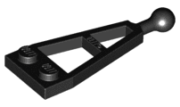 Plate, Modified 1 x 2 with Long Tow Ball