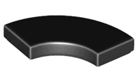 Tile, Round Corner 2 x 2 Macaroni