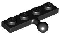 Plate, Modified 1 x 4 with Tow Ball