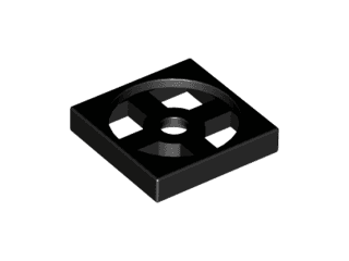 Turntable 2 x 2 Plate, Base
