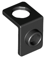 Minifigure Neck Bracket with Back Stud - Thin Back Wall
