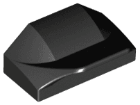 Slope, Curved 1 x 2 x 2/3 Wing End