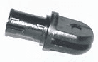 Arm Piece with Pin, 2 Fingers and Finger Grooves