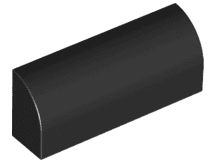 Slope, Curved 1 x 4 x 1 1/3