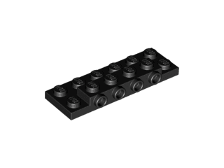 Plate, Modified 2 x 6 x 2/3 with 4 Studs on Side