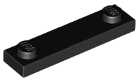 Plate, Modified 1 x 4 with 2 Studs without Groove