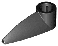 Bionicle 1 x 3 Tooth with Axle Hole (Bohrok Eye)