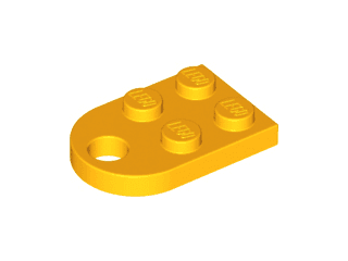 Plate, Modified 2 x 3 with Hole