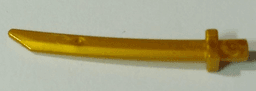 Minifigure, Weapon Sword Blade with Bar, Square Crossguard