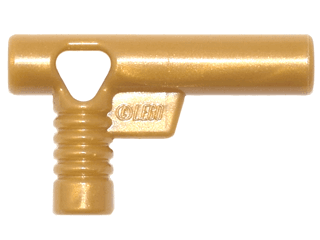 Minifigure, Utensil Hose Nozzle Elaborate - 4-Rib Handle