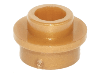 Plate, Round 1 x 1 with Open Stud